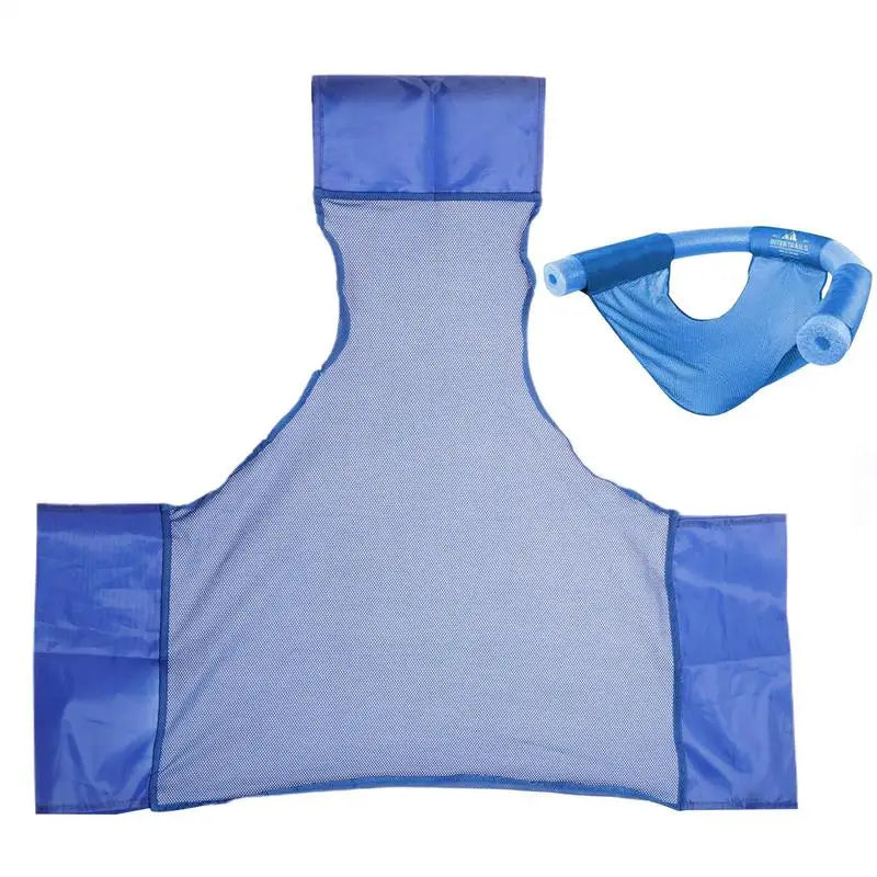 Water Floating Bed Chair Inflatable Pool Multifunctional polyester Floating Hammock Detachable Design Suitable for Adults