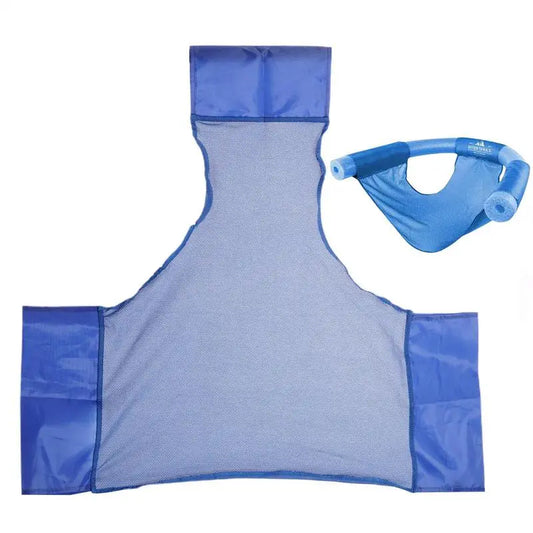 Water Floating Bed Chair Inflatable Pool Multifunctional polyester Floating Hammock Detachable Design Suitable for Adults