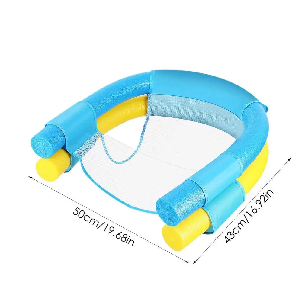 Water Floating Chair Pool Bed Float Water Sports Relax Floating Lounger Super Buoyancy For Water Supplies Toy Party Floaties