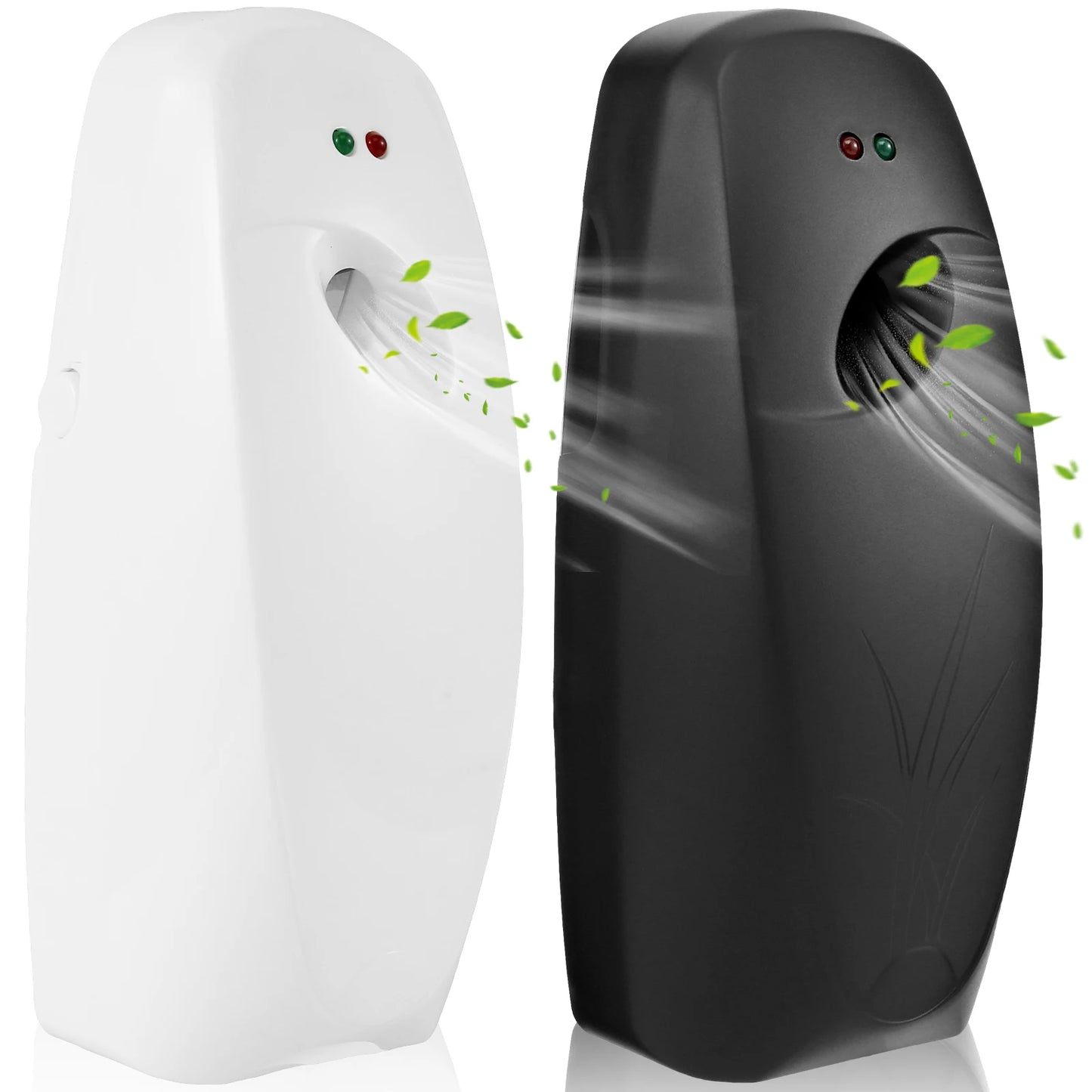 2Pcs Air Fresher Dispenser Wall-Mounted 300ML Liquid Automatic Perfume Spray WIth 3 Adjustable Mode for Home Fragrance Dispenser
